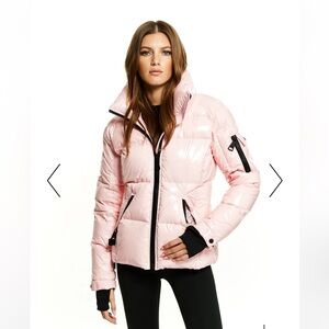 SAM. Light Pink Puffer Jacket